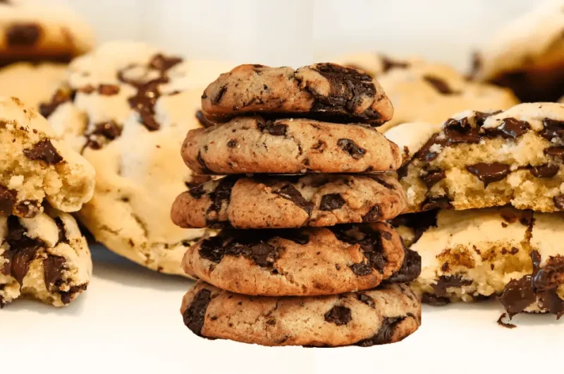 dark chocolate chip cookies