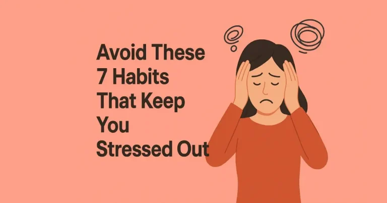 habits that stress out