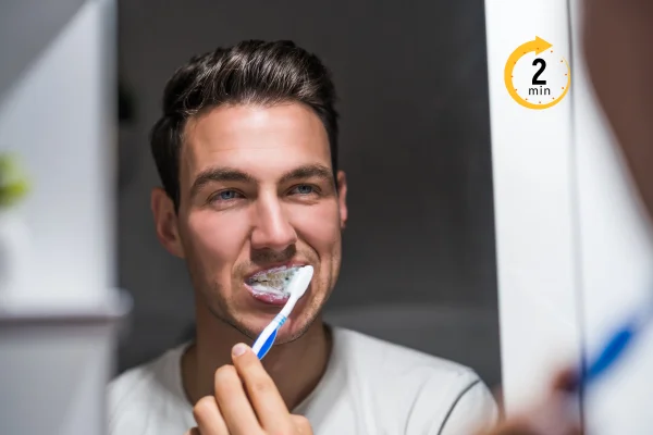brush 2x daily