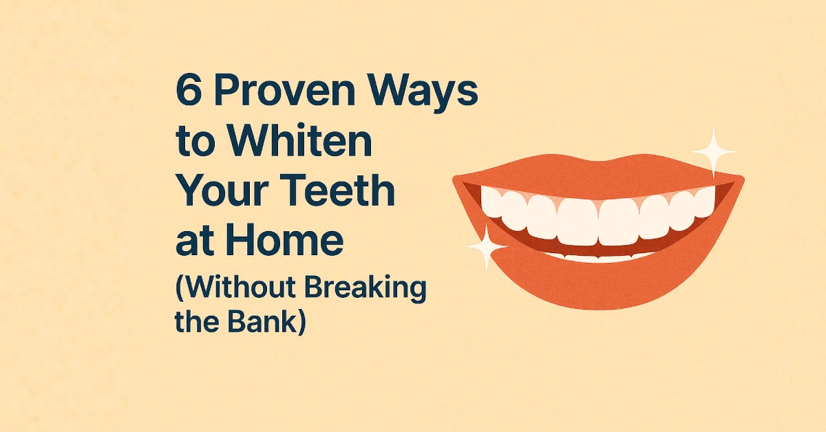 how to whiten teeth