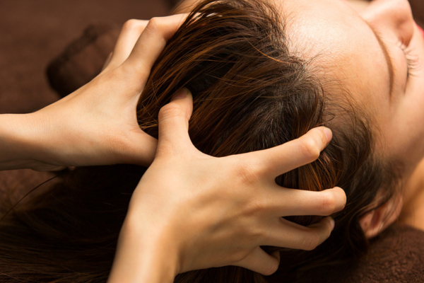 scalp massage for hair health