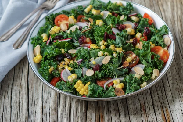 spinach and kale