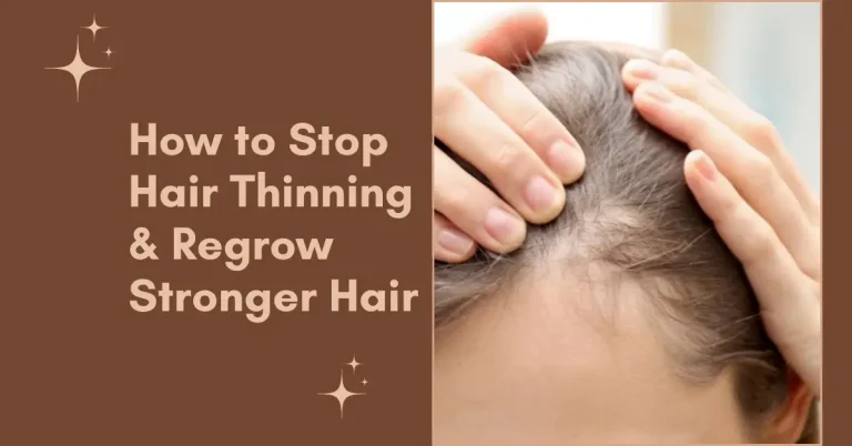 stop hair thinning